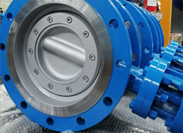 Double Flanged hard seal Concentrice butterfly valve